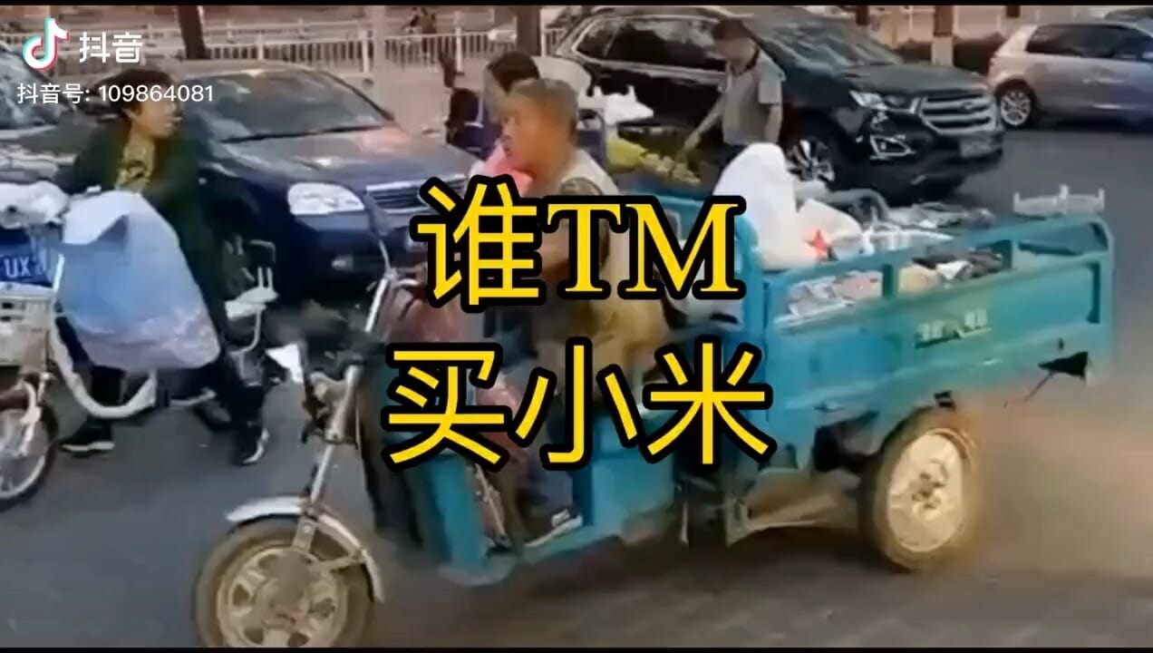 抖阴谁他妈买小米是什么梗