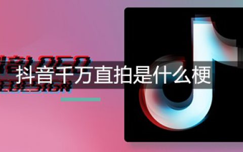 抖阴千万直拍是什么梗