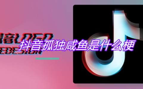 抖阴孤独咸鱼是什么梗