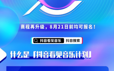 抖阴看见音乐计划上线3周曝光量破40亿