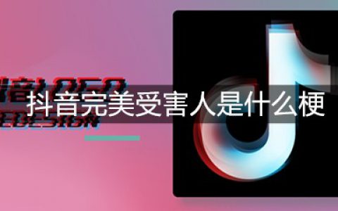 抖阴完美受害人是什么梗