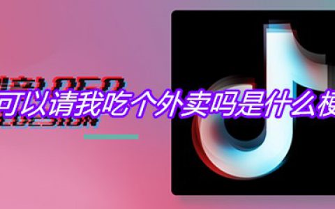 可以请我吃个外卖吗是什么梗