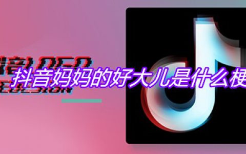 抖阴妈妈的好大儿是什么梗
