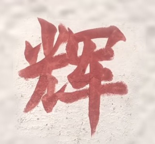 农民大叔墙体上写书法意外走红，网友戏称人体印刷机图2