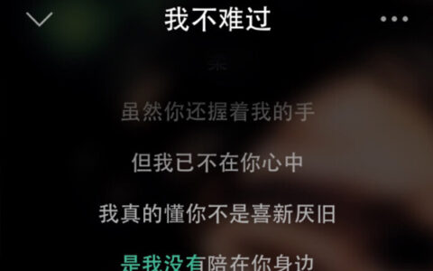 抖阴我也拥抱过生活也曾被温暖过是什么歌，我不难过歌曲介绍