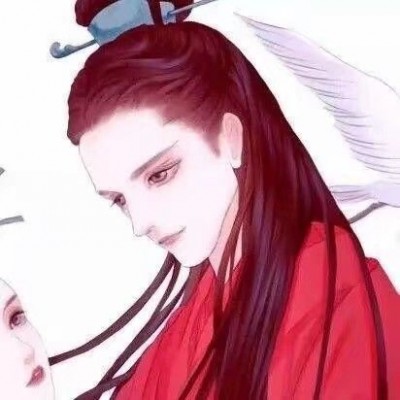 在所有人事已非的景色里，我最喜欢你 古风二次元抖阴情侣动漫头像图9