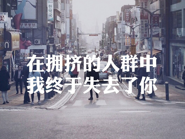 抖阴我终于失去了你在拥挤的人群中是什么歌，我终于失去了你歌词介绍