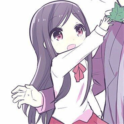 你所在之处 是我不得不思念的海角天涯 小清新浪漫甜蜜的二次元抖阴情侣头像图1
