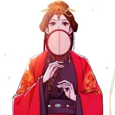 在所有人事已非的景色里，我最喜欢你 古风二次元抖阴情侣动漫头像图4