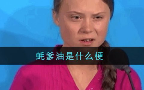 蚝爹油是什么梗 蚝爹油梗的意思及出处介绍