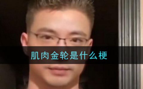 肌肉金轮是什么梗 肌肉金轮梗的意思及出处介绍
