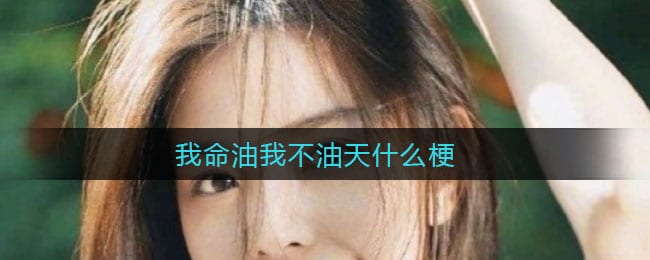 我命油我不油天什么梗 我命油我不油天出处