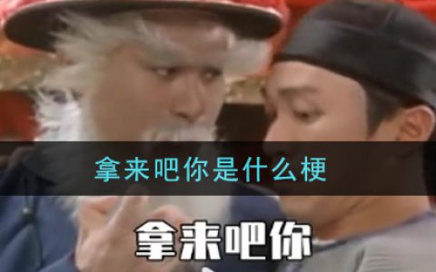 拿来吧你是什么梗 拿来吧你意思介绍