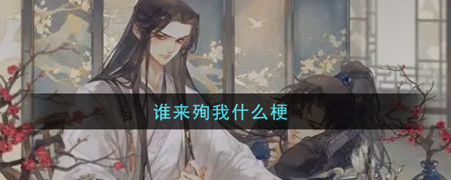 谁来殉我什么梗 谁来殉我是什么意思网络图