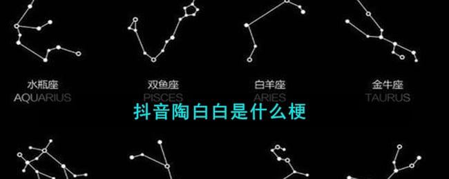 抖阴陶白白是什么梗 抖阴陶白白什么意思