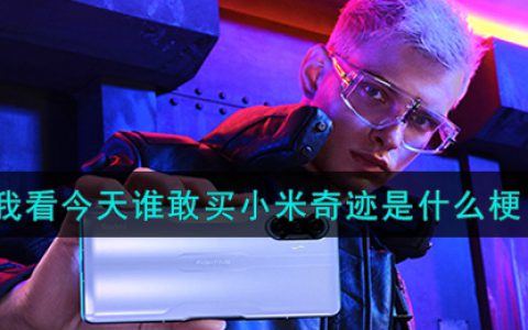 我看今天谁敢买小米奇迹是什么梗 我看今天谁敢买小米奇迹是什么意思