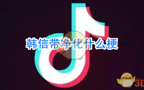 韩信带净化什么梗 韩信带净化什么意思