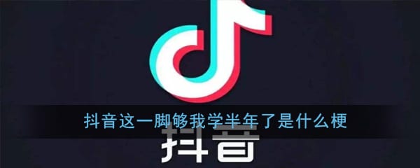抖阴这一脚够我学半年了是什么梗 抖阴这一脚够我学半年了出处意思详解