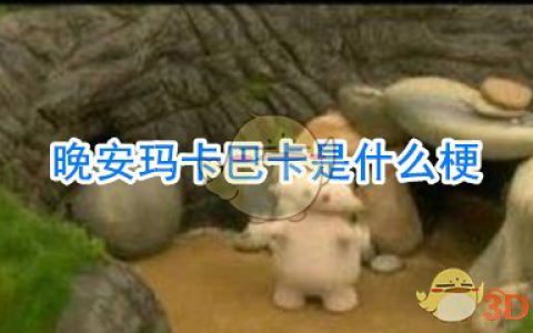 晚安玛卡巴卡是什么梗 晚安玛卡巴卡是什么意思