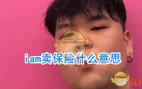 iam卖保险什么梗 iam卖保险什么意思