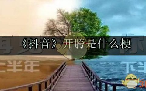 抖阴开胯是什么梗 抖阴开胯是什么意思