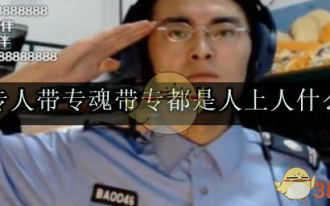 带专人带专魂带专都是人上人什么梗 带专人带专魂带专都是人上人下一句介绍
