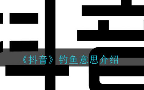 抖阴钓鱼什么意思 抖阴禁止钓鱼梗详细介绍