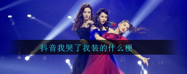 抖阴我哭了我装的什么梗 抖阴我哭了我装的梗来源