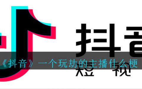 抖阴一个玩劫的主播什么梗 一个玩劫的主播出处介绍