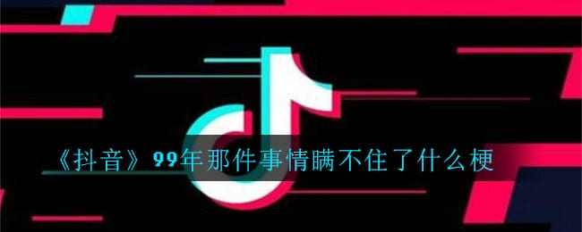 抖阴99年那件事情瞒不住了什么梗 99年那件事情瞒不住了梗介绍