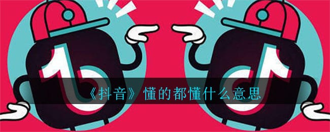 抖阴懂的都懂什么意思 懂的都懂意思介绍