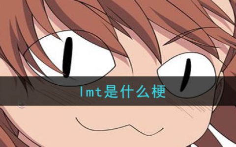 lmt是什么梗 网络用语lmt是什么意思