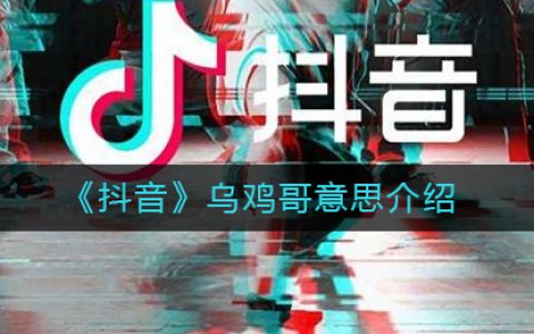抖阴乌鸡哥是什么梗 抖阴乌鸡哥意思介绍