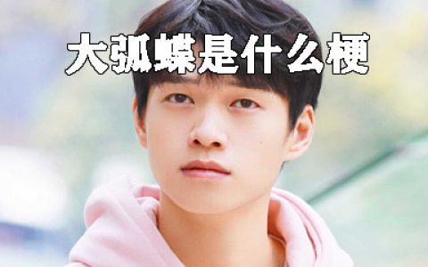抖阴大弧蝶是什么梗 大弧蝶什么意思