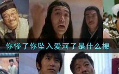 你惨了你坠入爱河了是什么梗 你惨了你坠入爱河了梗的出处介绍