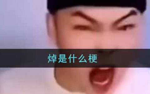 焯是什么梗 焯小丑梗的出处介绍