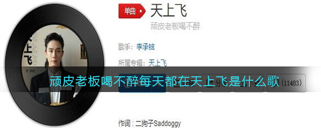 顽皮老板喝不醉每天都在天上飞是什么歌 天上飞歌曲歌词