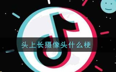 头上长摄像头什么梗 头上长摄像头的男人是什么意思