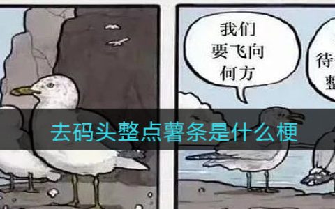 去码头整点薯条是什么梗 热梗出处含义分享