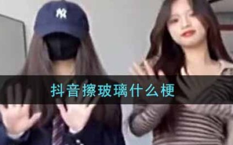 抖阴擦玻璃什么梗 抖阴擦玻璃是什么意思