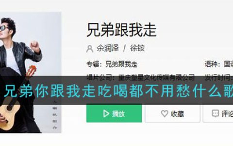 兄弟你跟我走吃喝都不用愁什么歌 兄弟跟我走歌曲歌词
