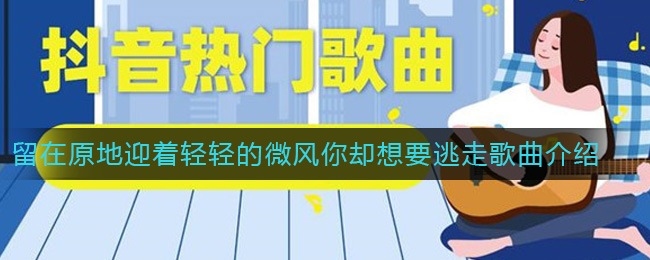 《抖阴》留在原地迎着轻轻的微风歌曲介绍 抖阴歌曲歌词
