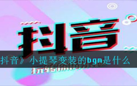 《抖阴》小提琴变装的bgm是什么 抖阴歌曲歌词