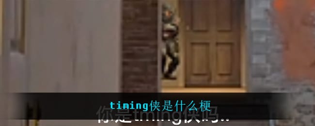 timing侠是什么梗 timing侠梗意思介绍