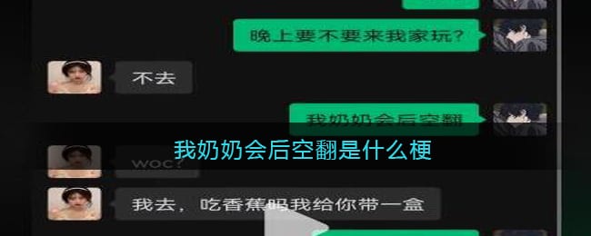 我奶奶会后空翻是什么梗/意思 抖阴热梗含义出处