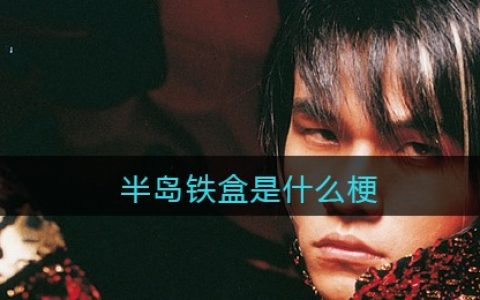 半岛铁盒是什么梗 抖阴半岛铁盒是什么意思含义出处