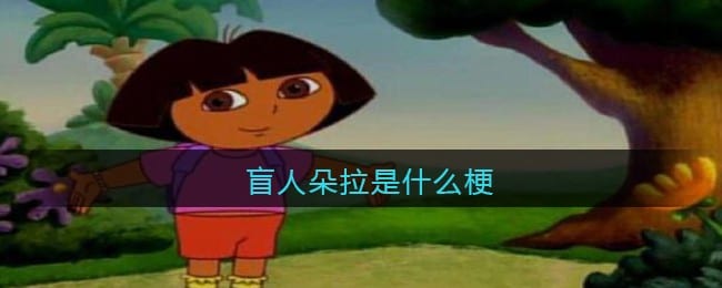 盲人朵拉是什么梗/意思 热梗含义出处