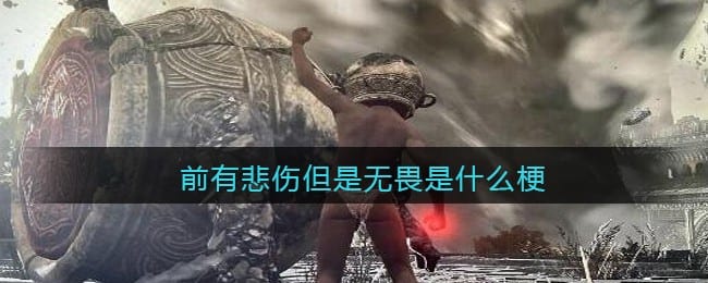 前有悲伤但是无畏是什么梗/意思 抖阴热梗含义出处