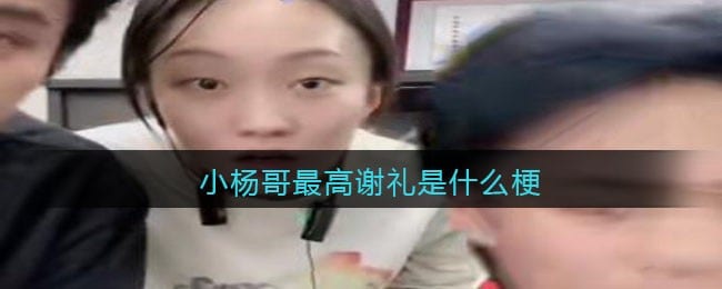 小杨哥最高谢礼是什么梗/意思 抖阴热梗含义出处