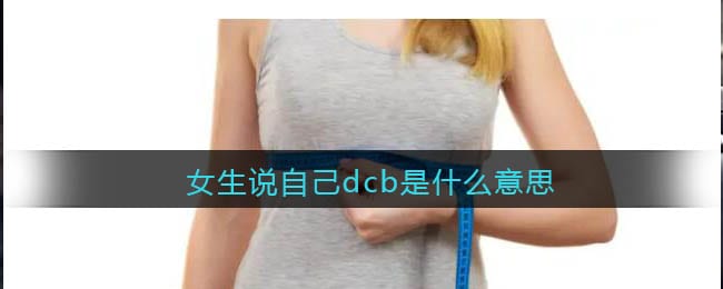 女生说自己dcb是什么意思 我有dcb什么梗 抖阴热梗含义出处分享